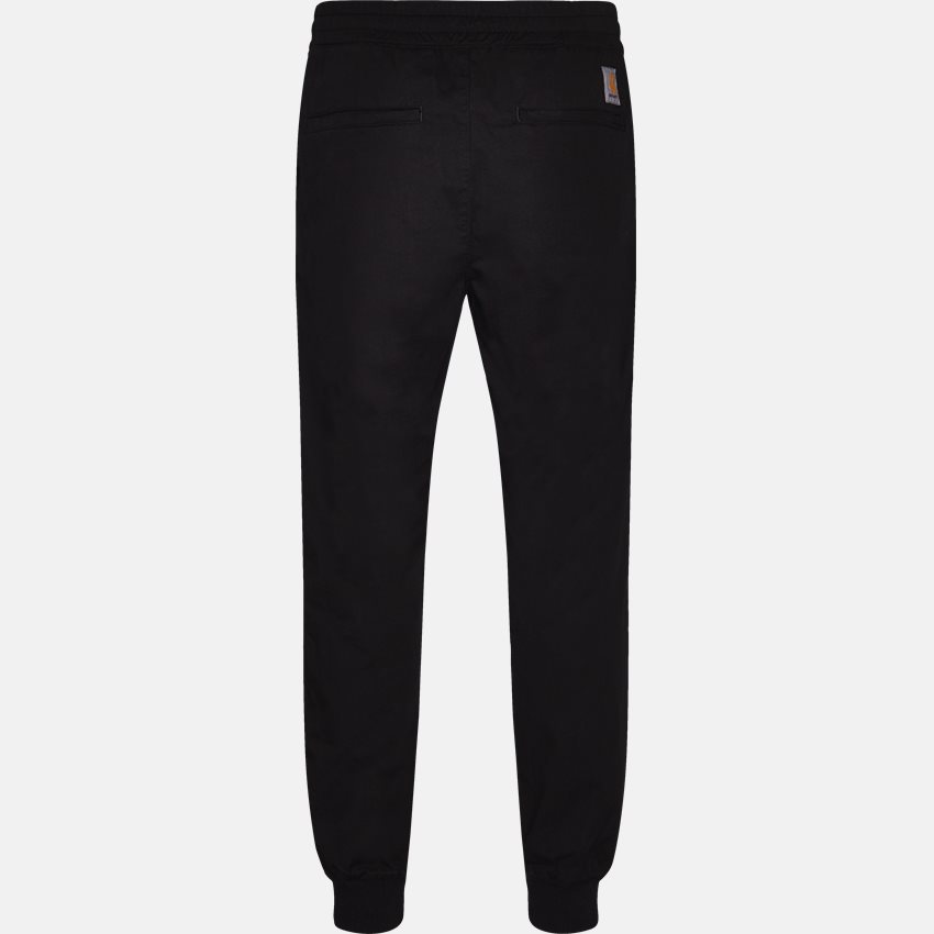 Carhartt WIP Trousers MADISON JOGGER I020079 BLACK RINSED